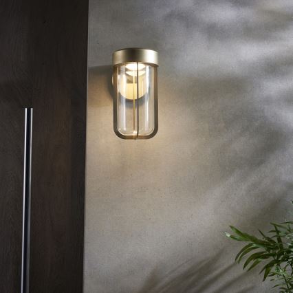 Endon 92856 - LED badrumsvägglampa LED/8W/230V IP44 2700K mässing