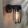 Endon 92859 - Badrumsvägglampa 1xE27/6W/230V IP44 svart