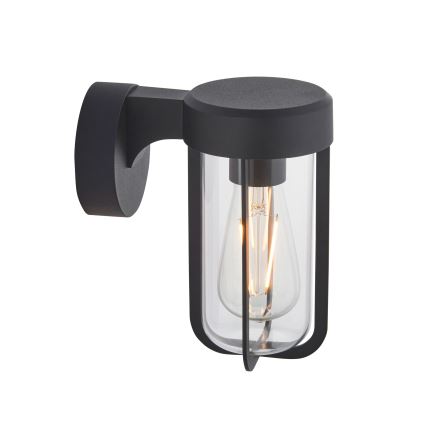 Endon 92859 - Badrumsvägglampa 1xE27/6W/230V IP44 svart