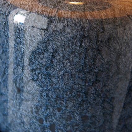 Endon 93067 - Bordslampa ZINNIA 1xE27/10W/230V blå/guld