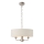 Endon 94361 - Ljuskrona på kedja HIGHCLERE 3xE14/40W/230V beige/matt krom diameter 45 cm
