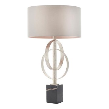 Endon 95217 - Bordslampa 1xE27/10W/230V grå/svart