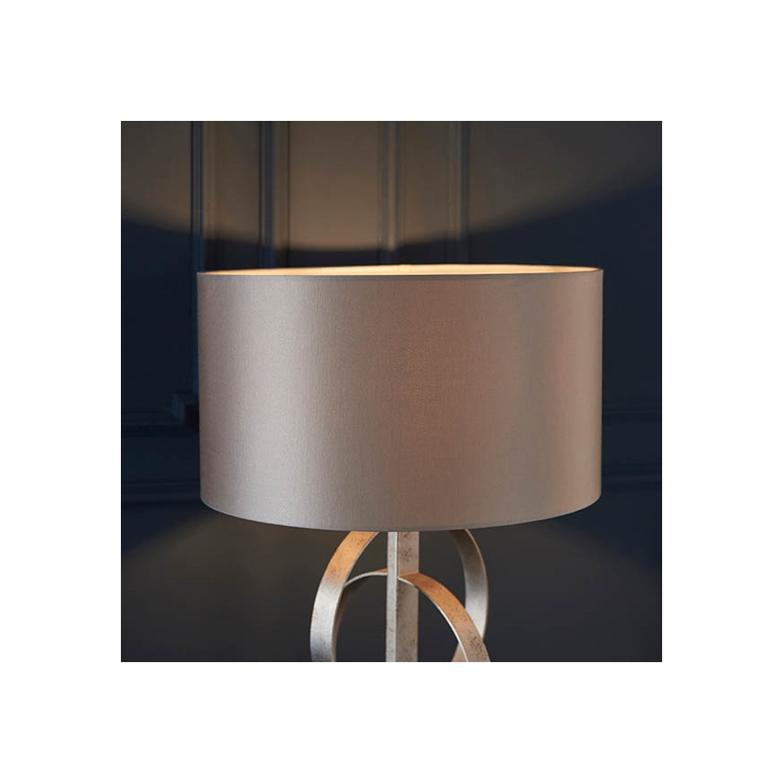 Endon 95217 - Bordslampa 1xE27/10W/230V grå/svart