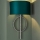 Endon 95222 - Vägglampa 1xE27/10W/230V blå/grå