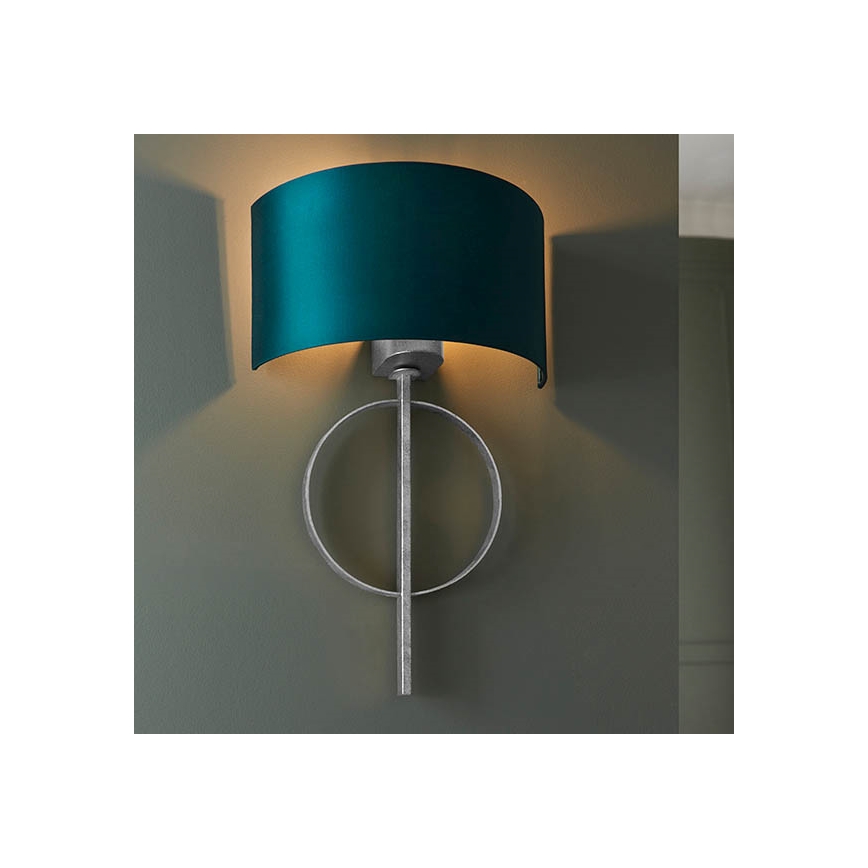 Endon 95222 - Vägglampa 1xE27/10W/230V blå/grå