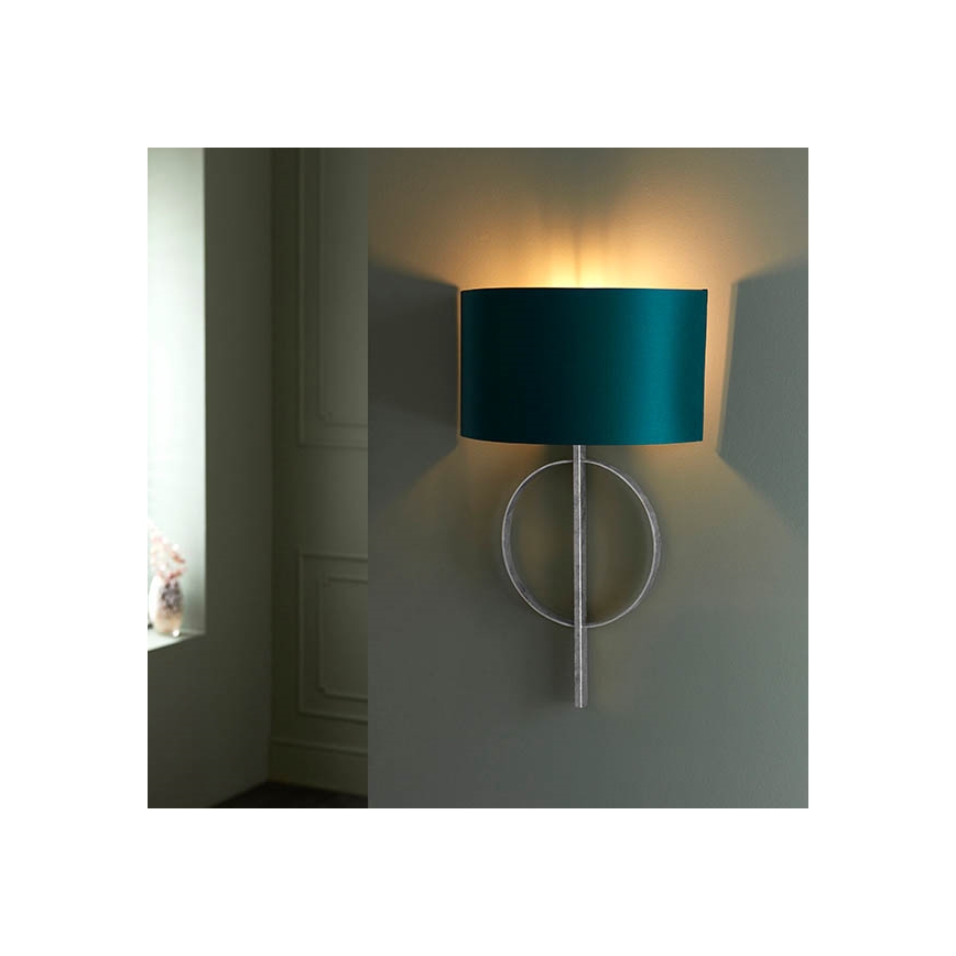 Endon 95222 - Vägglampa 1xE27/10W/230V blå/grå