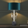 Endon 95225 - Bordslampa 1xE27/10W/230V blå/grå/svart