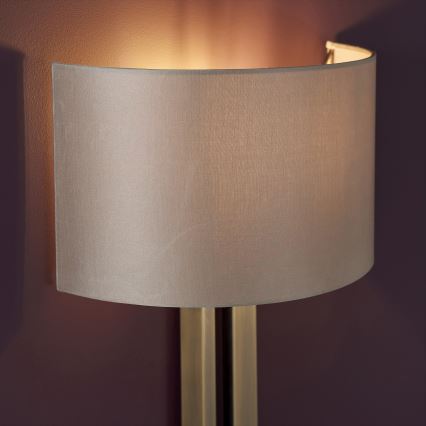 Endon 95452 - Vägglampa 1xE27/10W/230V beige/guld