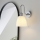 Endon 95506 - Badrumsvägglampa PIPER 1xE27/10W/230V IP44 blank krom/vit