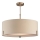 Endon 95834 - Pendelkrona HAYFIELD 3xE27/40W/230V matt krom/beige