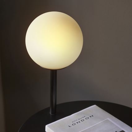 Endon 96713 - Golvlampa HALO 1xG9/3W/230V svart/vit