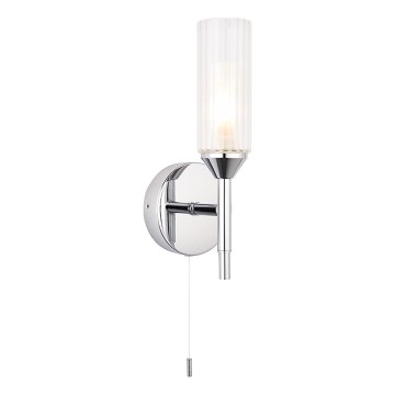 Endon 97171 - Vägglampa för badrum NATORI 1xG9/3W/230V IP44 skinande krom