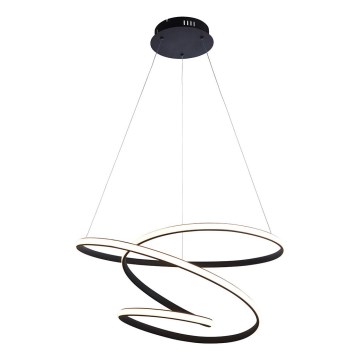 Endon 97632 - LED-pendellampa på vajer DUNE LED/47,5W/230V 3000K svart