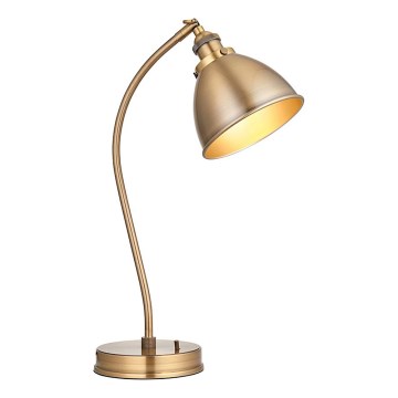 Endon 98747 - Bordslampa FRANKLIN 1xE14/7W/230V mässing