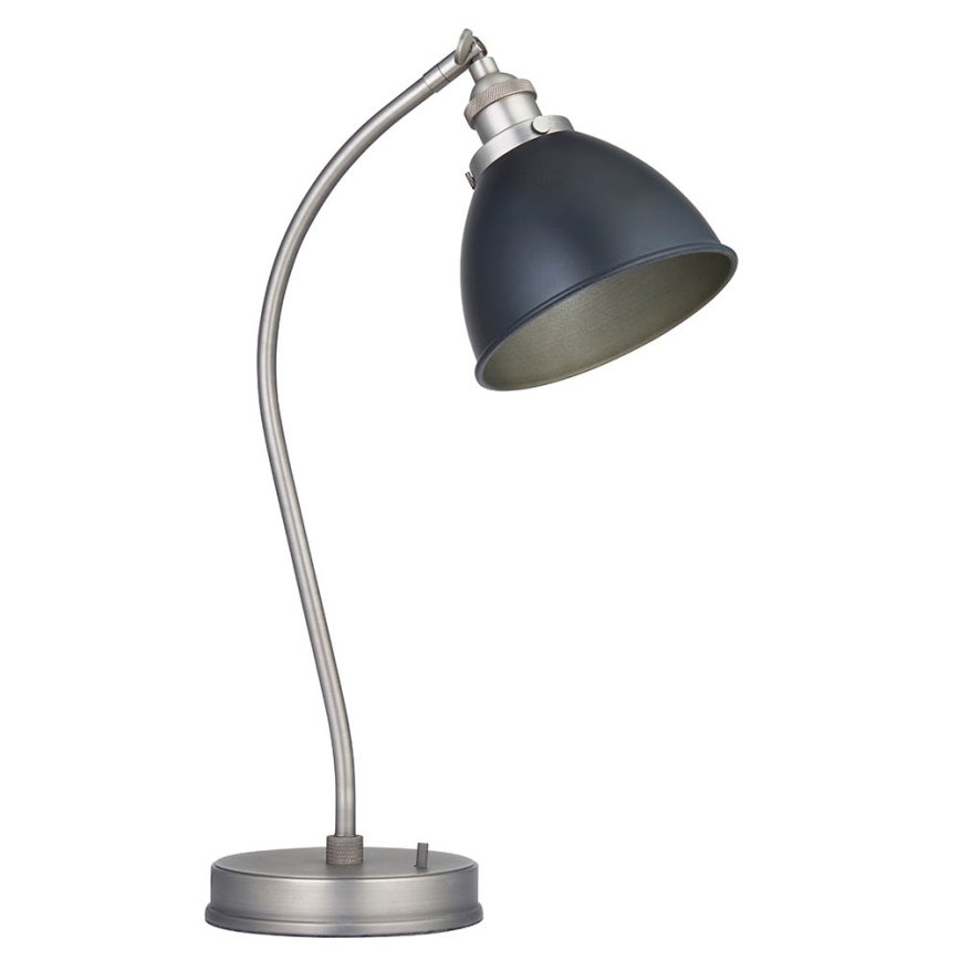 Endon 98752 - Bordslampa FRANKLIN 1xE14/7W/230V matt krom/antracit