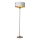 Endon 98935 - Golvlampa HIGHCLERE 3xE14/40W/230V vit/mässing diameter 47 cm