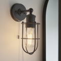 Endon 99948 - Badrumsvägglampa CREW 1xE27/6W/230V IP44 svart