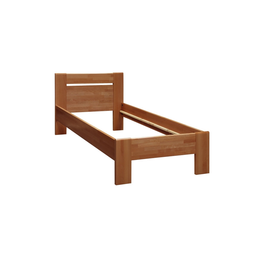 Enkelsäng AMBER 90 x 200 cm valnöt