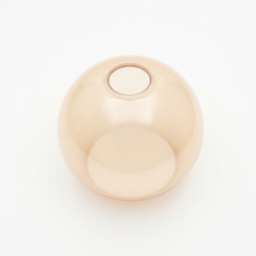 Ersättningsglas POBO Ø 14 cm, rökfärgad beige