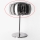 Ersättningsglas till bordslampa med G9-sockel, diameter 28 cm, rökgrå