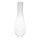 Ersättningsglas till fotogenlampa LUDMILA, TEREZA Ø 38 cm, klart