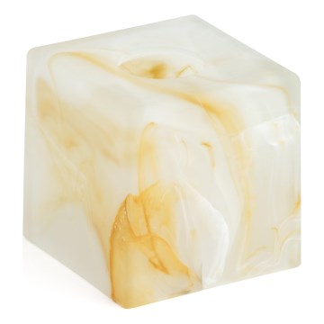 Ersättningsglas till ljuskrona E14 8,5x8 cm beige