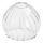 Ersättningsglas till ljuskrona E14 diameter 11 cm genomskinlig