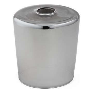 Ersättningsglas till ljuskrona E14 diameter 11 cm grå