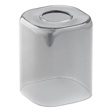 Ersättningsglas till ljuskrona E27 11x9,5 cm grå