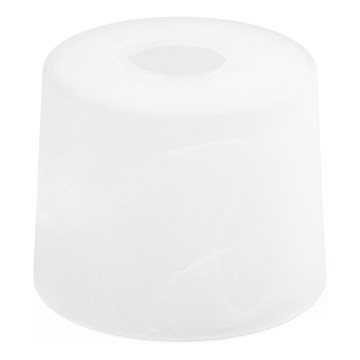 Ersättningsglas till ljuskrona E27 diameter 13 cm vit