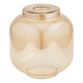 Ersättningsglas till ljuskrona E27 diameter 20 cm beige