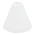 Ersättningsglas till ljuskrona E27 diameter 23 cm vit