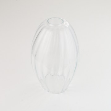 Ersättningsglas till ljuskrona OTTICCO, PICCOLO E27, Ø 16 cm, klart glas
