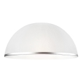 Ersättningsglas till takkrona RETRO, ANTICO E27 Ø 30 cm vit/silver