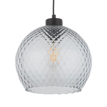Ersättningsglas till taklampa och vägglampa DEVON E27 Ø 25 cm, rökgrått