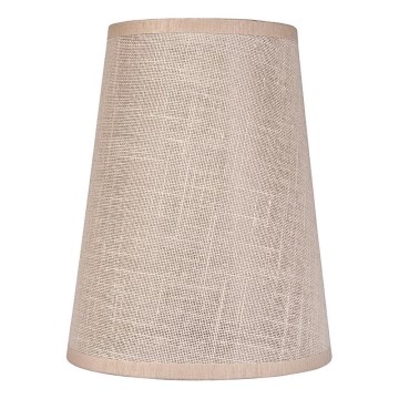 Ersättningslampskärm för ljuskrona och vägglampa ANTONIO E14 150x120 mm beige