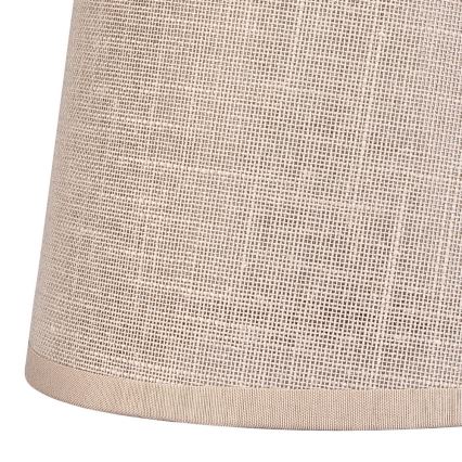 Ersättningslampskärm för ljuskrona och vägglampa ANTONIO E14 150x120 mm beige