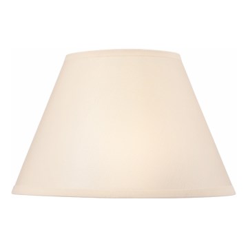 Ersättningslampskärm till bordslampa JUTA E27, Ø 19 cm, krämfärgad