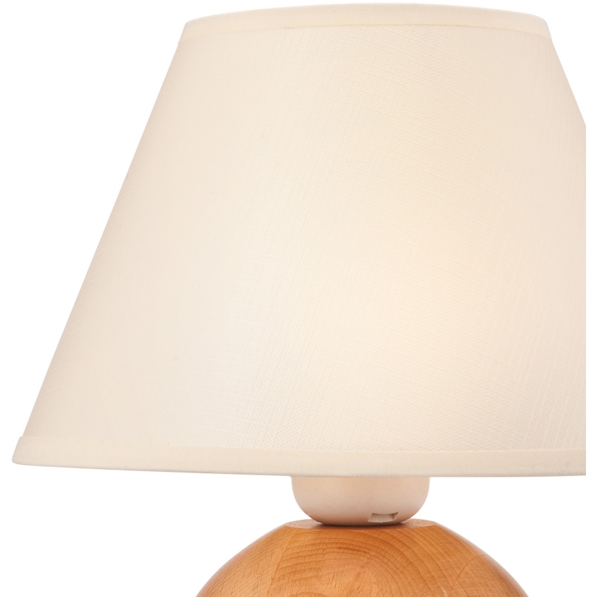 Ersättningslampskärm till bordslampa JUTA E27, Ø 19 cm, krämfärgad