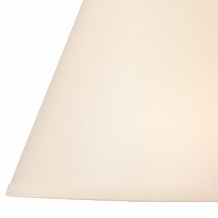 Ersättningslampskärm till bordslampa JUTA E27, Ø 19 cm, krämfärgad