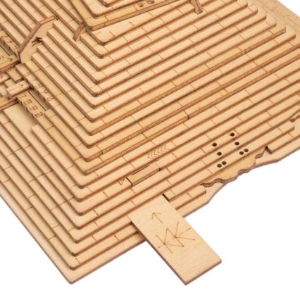 EscapeWelt - 3D Mekaniskt pussel i trä Pyramid