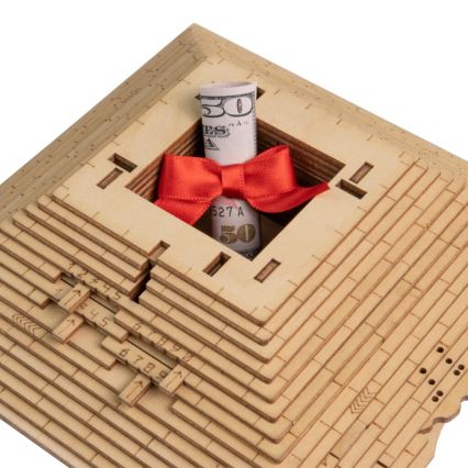 EscapeWelt - 3D Mekaniskt pussel i trä Pyramid