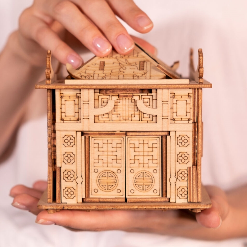 EscapeWelt - Träpussel Drakhus