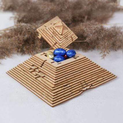 EscapeWelt - Träpussel Pyramid