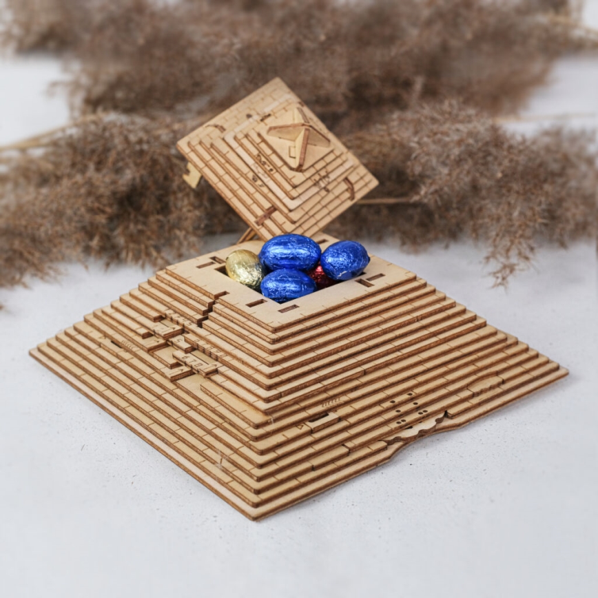 EscapeWelt - Träpussel Pyramid