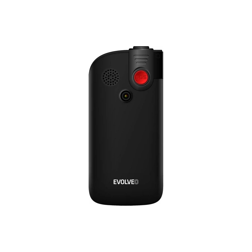 Evolveo - EasyPhone FL, mobiltelefon för seniorer, svart