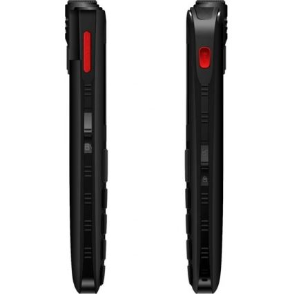 Evolveo - EasyPhone FL, mobiltelefon för seniorer, svart