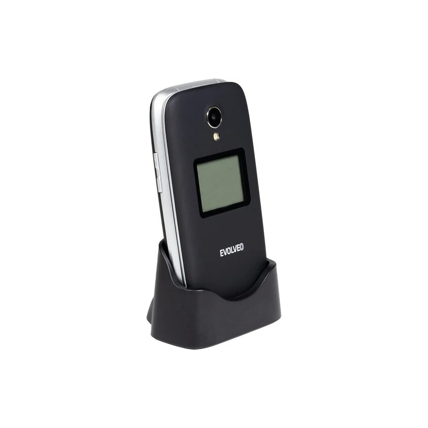 Evolveo - EasyPhone FS, klaffmobil 2.8 svart