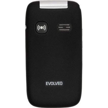 Evolveo - EasyPhone FS vikbar mobiltelefon för seniorer 2.8 svart