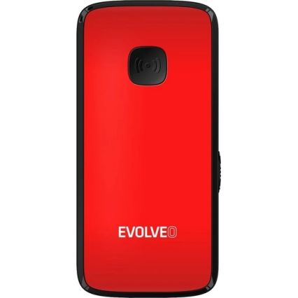 Evolveo - EasyPhone ID mobiltelefon för seniorer röd